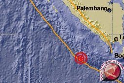 Gempa 5,1 SR di Lampung Barat