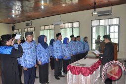 Wakil Bupati Bangka Lantik Auditor Dan P2PD Inspektorat