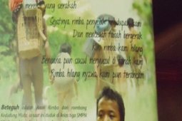 Inilah puisi Beteguh, si Anak Rimba