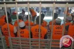 Over kapasitas napi rutan Lhoksukon dipindahkan