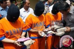 Jumlah kasus narkoba hampir 32.500 sepanjang 2013