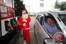 SPBU Bernuansa Natal
