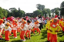 Kinocare Pecahkan Rekor Senam Sehat Balita