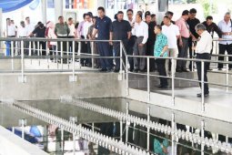 PDAM Tirta Pakuan Resmikan Instalasi WTP 400Liter/detik