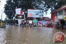 Genangan Banjir di Kota Singkawang