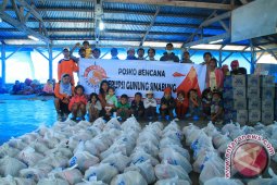 Kemensos Kirim Logistik Rp2,6 Miliar Ke Sinabung