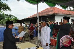 Bupati Bangka Lantik Kades Kimak
