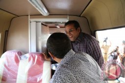 KEMENAKERTRANS SUMBANG MOBIL K3 KE PEMKOT LHOKSEUMAWE