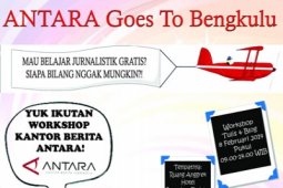 Pendaftaran workshop fotografi-multimedia Antara ditutup
