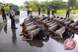 30 Bintara Remaja Ikuti Tradisi di Mapolres Penajam