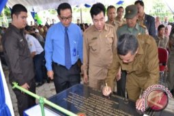 Walikota Resmikan Gudang Dan Bak Pelarut Bahan Kimia PDAM