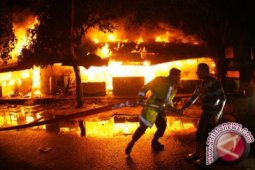 Pasar Bersehati Calaca Manado Terbakar