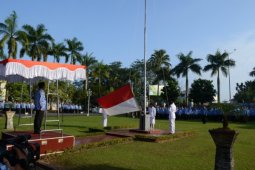 Sutarmidji Pimpin Upacara Peringatan HUT Pemprov Kalbar Ke-57