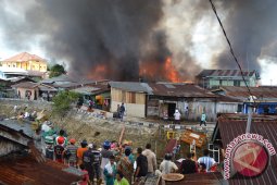 Seratusan Rumah Warga di Nunukan Hangus Terbakar