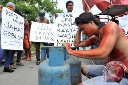 Unjuk Rasa Kenaikan Elpiji