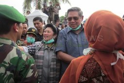 Presiden Kunjungi Korban Kelud