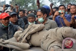 BNPB: 14 Tewas Tersapu Awan Panas Sinabung