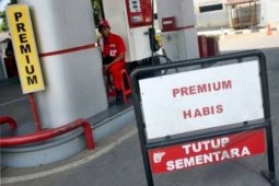 Masyarakat Keluhkan Premium Sering Habis di SPBU