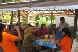 KPUD Simalungun Berkantor di Kantin