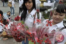 Sosialisasi Pemilu Saat Valentine