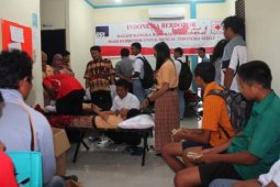 RRI Entikong Ajak Warga Perbatasan Berdonor Darah