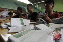 KPU Kota Gorontalo Temukan Surat Suara Rusak