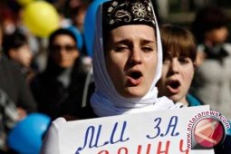 Hanya 40 persen warga Tatar Krimea ikut referendum