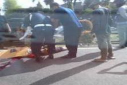 Pelajar SMA Imanuel Tewas Ditabrak Truk Pengangkut Pasir