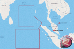 Australia jejak kemungkinan puing MH370 di Samudera Hindia