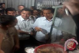 Jokowi Disambut Meriah di Lampung 