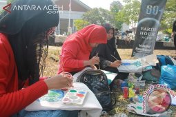 Earth Hour Aceh Parade Lukis Tas