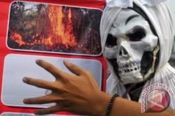 Aksi Keprihatinan Kabut Asap Riau