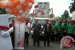 Kirab Pemilu 2014 di Kalbar