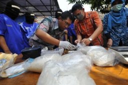 Proses Pemusnahan Sabu-sabu