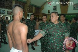 Pangdam IM Pimpin Sidang Parade Prajurit Tamtama PK Ta.2014
