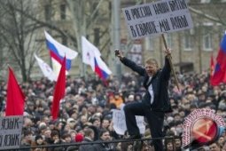Gawat, Pro Rusia proklamasikan kemerdekaan Donetsk