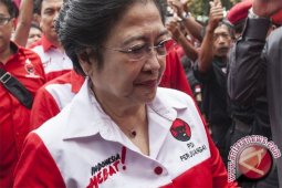 PDIP menang telak di TPS Megawati