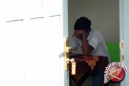 Seorang Siswa Ikuti UN Di Lapas Kotabaru