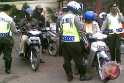 Polisi Pangkalpinang Tertibkan 45 Kendaraan Tanpa Kelengkapan