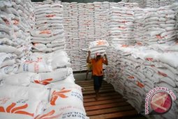 Stok Beras Bulog Bangka Capai 3.150 Ton