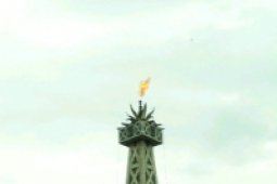 Pertamina Tanjung Flared Up Mabuun Monument Torch