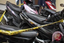 Polres Pangkalpinang Amankan Tujuh Kendaraan