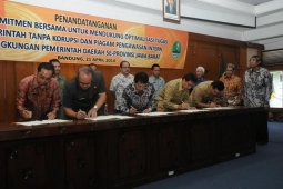 Kabupaten Bogor berkomitmen dukung pemerintahan tanpa korupsi
