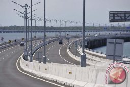Suasana Tol Pasca Nyepi