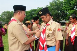 Pelantikan Kwartir Pramuka