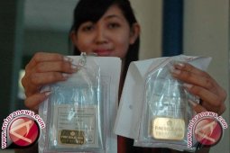 Harga Emas Ditutup di Tertinggi Tiga Pekan