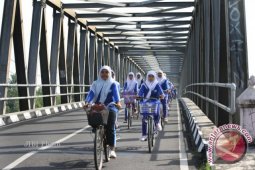 Polisi Dukung Program Bersepeda ke Sekolah