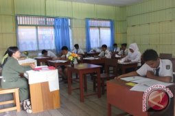 UN SMP Di Tanjung Selor  Berjalan Lancar