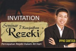 Ippho Santosa Akan Berikan Ilmu Percepatan Rezeki di Pontianak