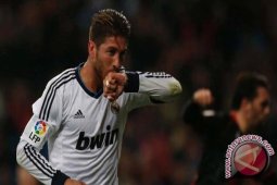 Sergio Ramos Antar Madrid Tundukkan Malaga 2-1